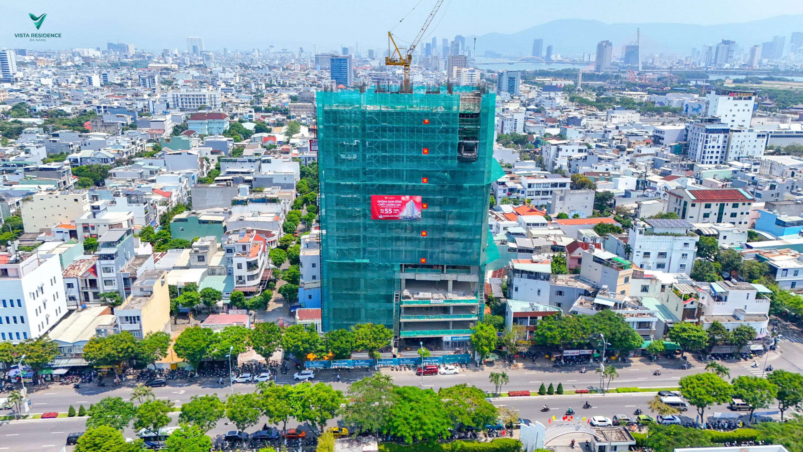 The Vista Residence bứt tốc tiến độ, sẵn sàng cất nóc vào tháng 5/2025 